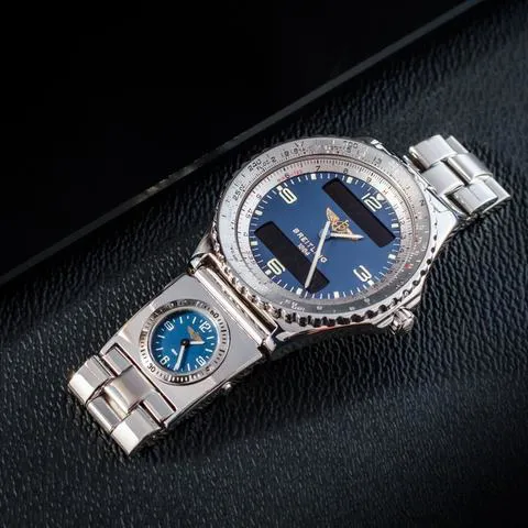 Breitling Windrider A56012 42mm Steel Blue