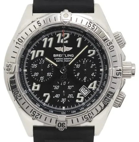 Breitling Windrider A69048 39mm Stainless steel Black