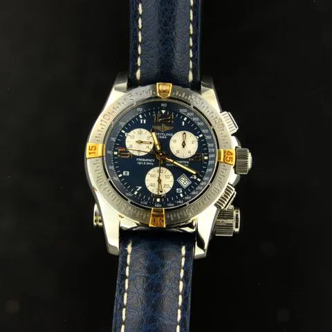 Breitling Windrider B73321 45mm Yellow gold and Stainless steel Blue