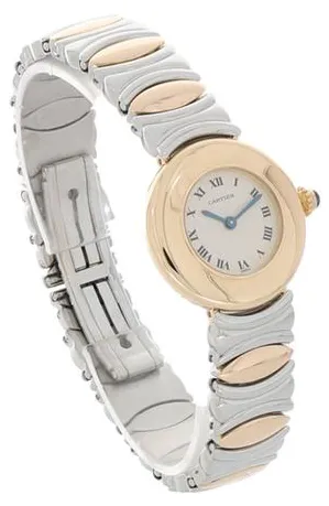 Cartier Baignoire 8057908C 24mm Yellow gold Champagne 1