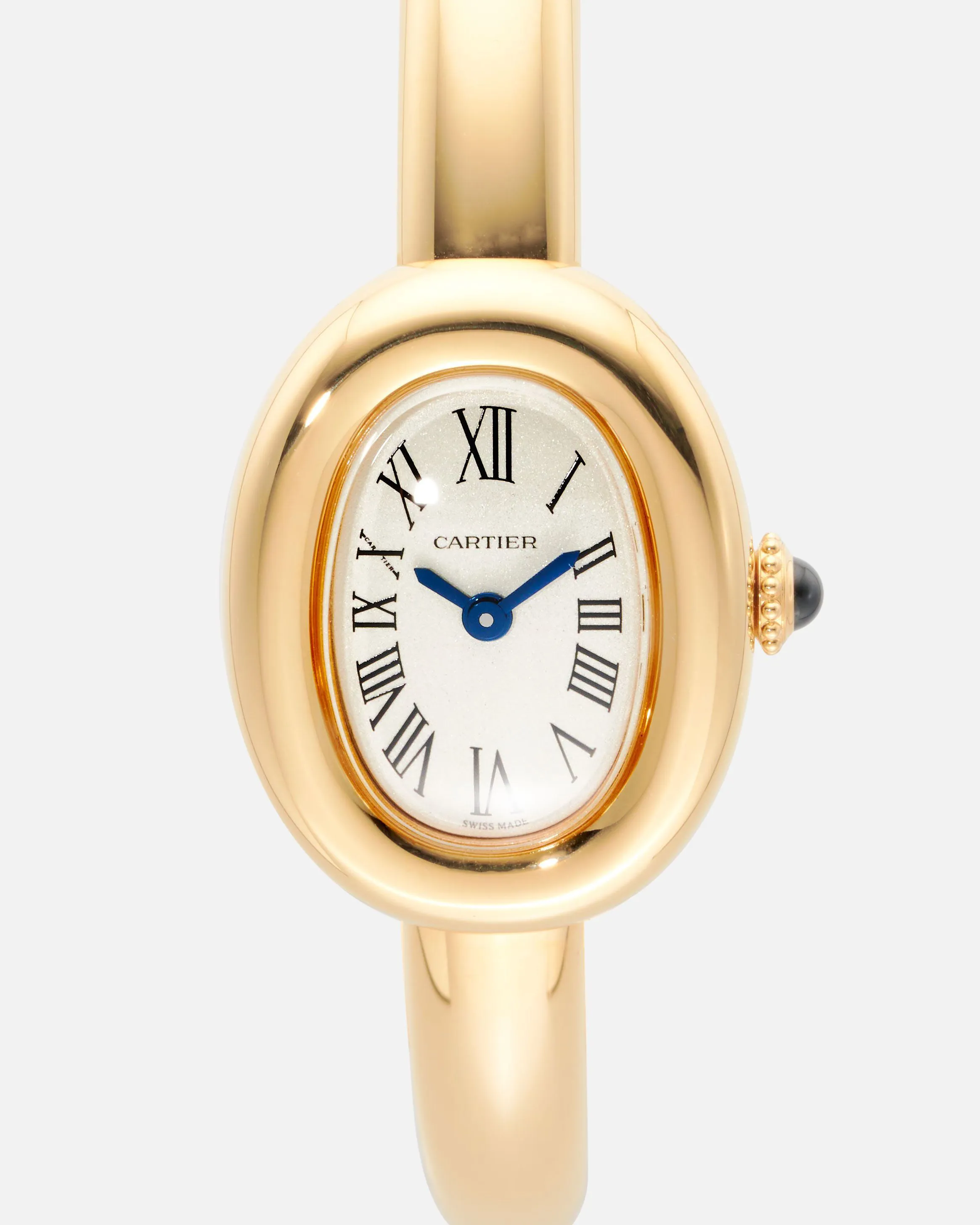 Cartier Baignoire WGBA0021 18mm Yellow gold Silver