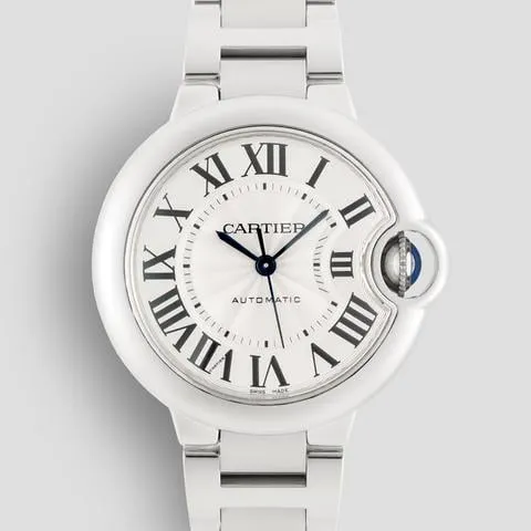 Cartier Ballon Bleu 3489 33mm Stainless steel Mother-of-pearl