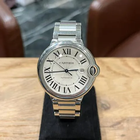 Cartier Ballon Bleu 42mm 3001 42mm Stainless steel Silver