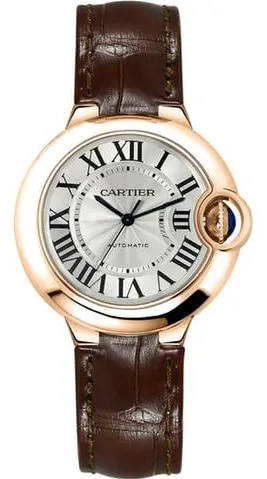 Cartier Ballon Bleu de Cartier W6920097 33mm Rose gold White