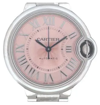 Cartier Ballon Bleu de Cartier WSBB0046 33mm Stainless steel Rose