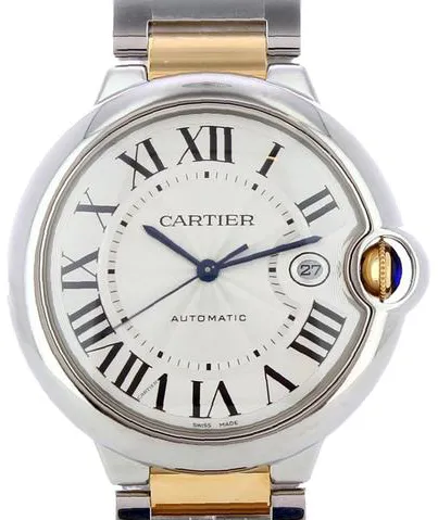 Cartier Ballon Bleu W2BB0022 42mm Yellow gold and Stainless steel Silver