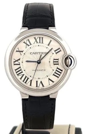 Cartier Ballon Bleu W69017Z4 36mm Stainless steel White