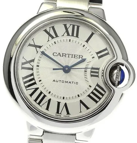 Cartier Ballon Bleu W6920071 33mm Stainless steel White