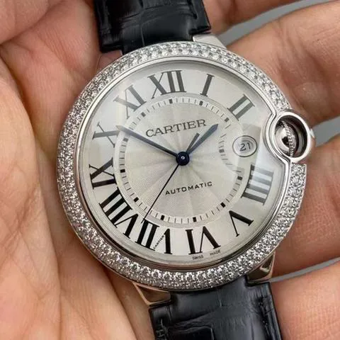 Cartier Ballon Bleu WE900951 42mm White gold White