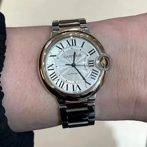 Cartier Ballon Bleu W2B0003 36mm Stainless steel White