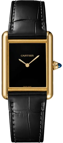 Cartier Must de Cartier WGTA0091 33.5mm Yellow gold Black