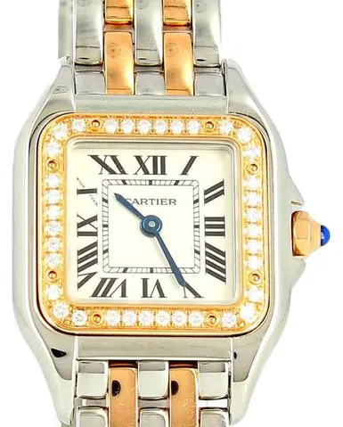 Cartier Panthère W3PN0006 22mm Yellow gold and Stainless steel Silver