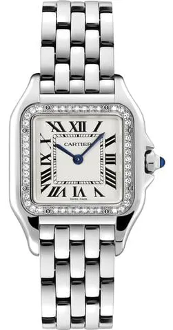 Cartier Panthère W4PN0008 27mm Stainless steel Silver