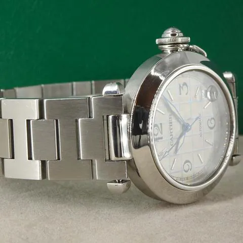 Cartier Pasha 2324 35mm Stainless steel White 4