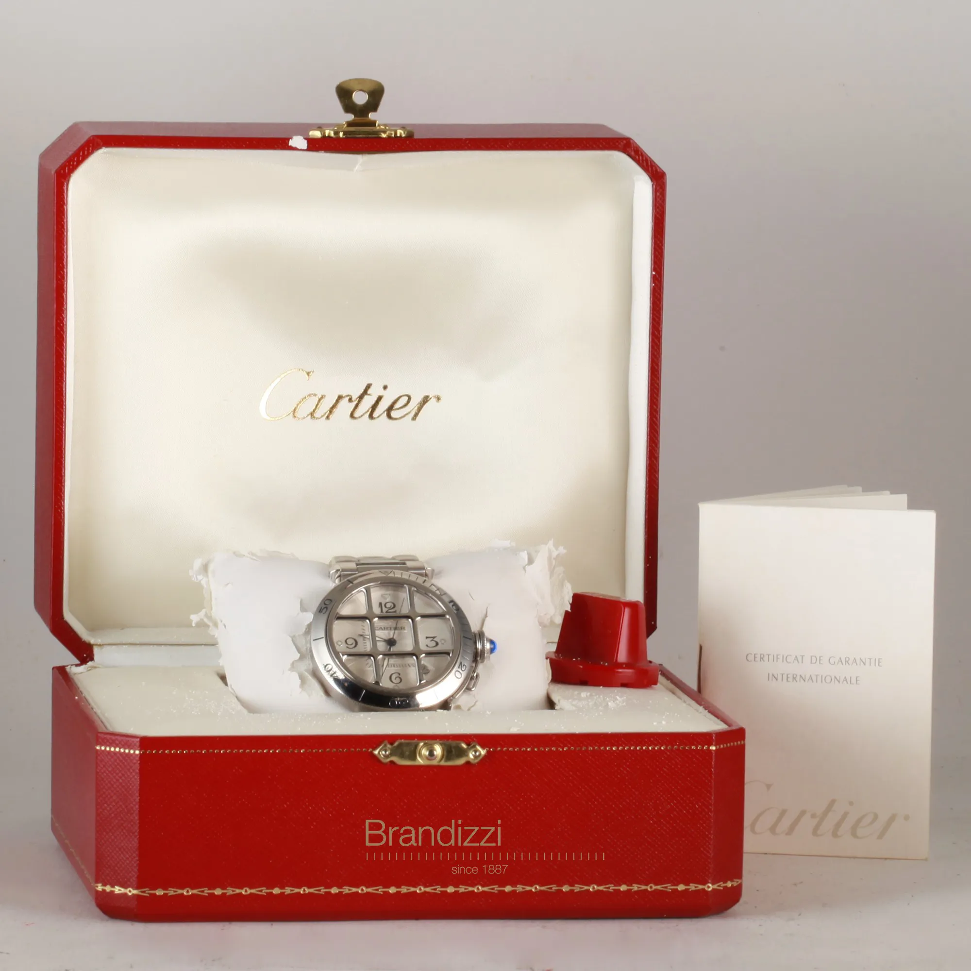 Cartier Pasha 2379 38mm Stainless steel 1