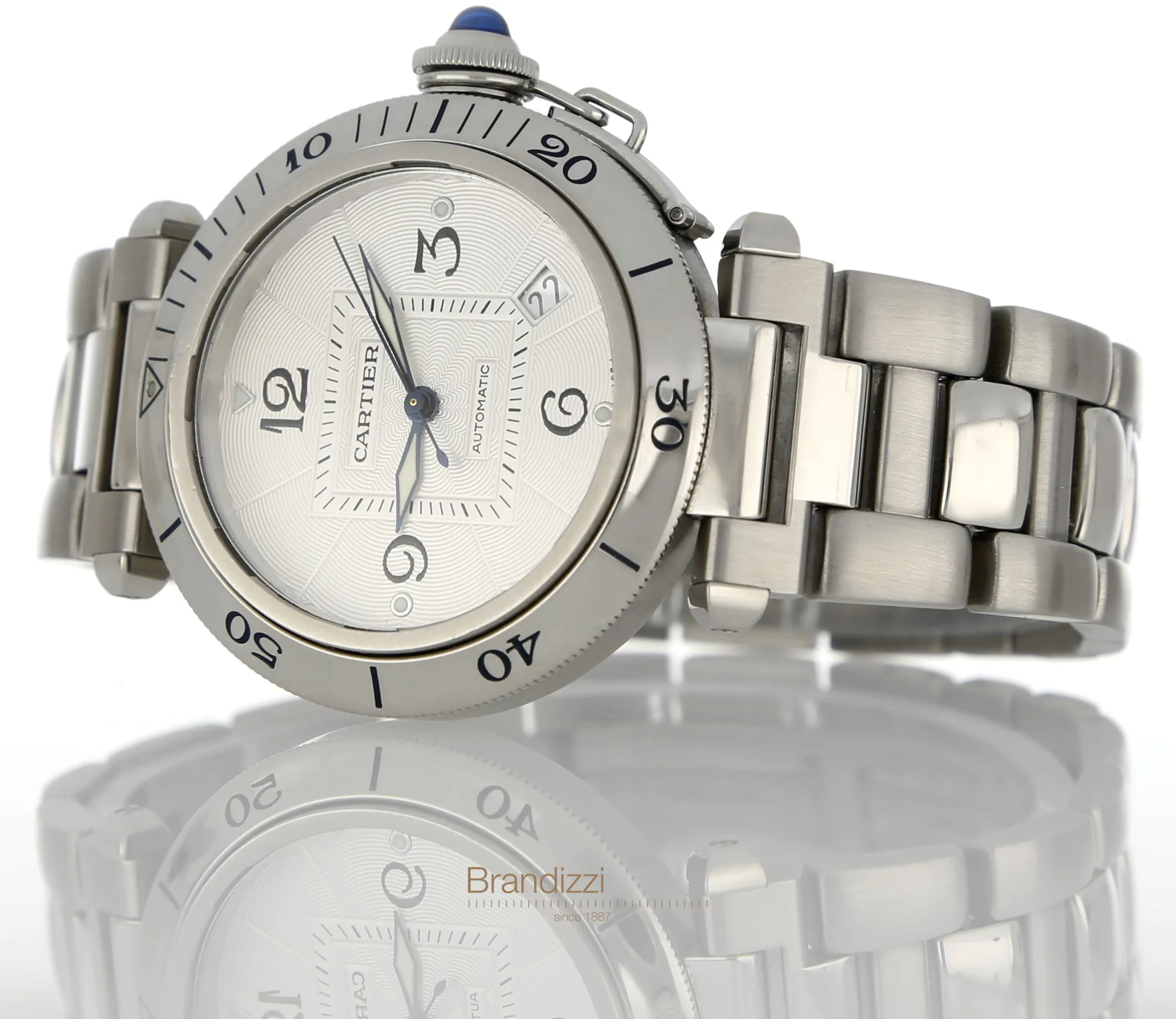Cartier Pasha 2379 38mm Stainless steel 4