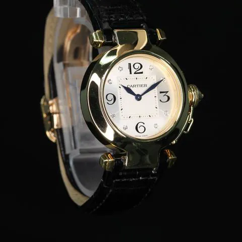 Cartier Pasha 2811 39mm Yellow gold Silver 1