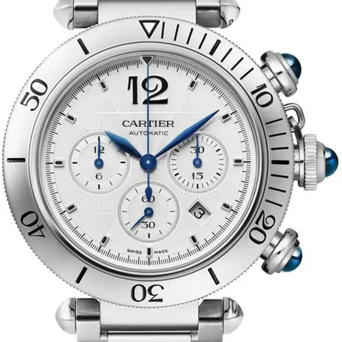 Cartier Pasha de Cartier WSPA0018 41mm Steel Silver