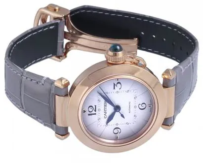 Cartier Pasha WGPA0014 35mm Rose gold Silver 1