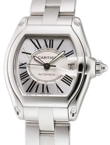 Cartier Roadster W62025V3 37mm Stainless steel Silver