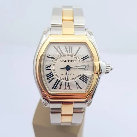 Cartier Roadster w62031y4 38mm Yellow gold and Stainless steel Silver