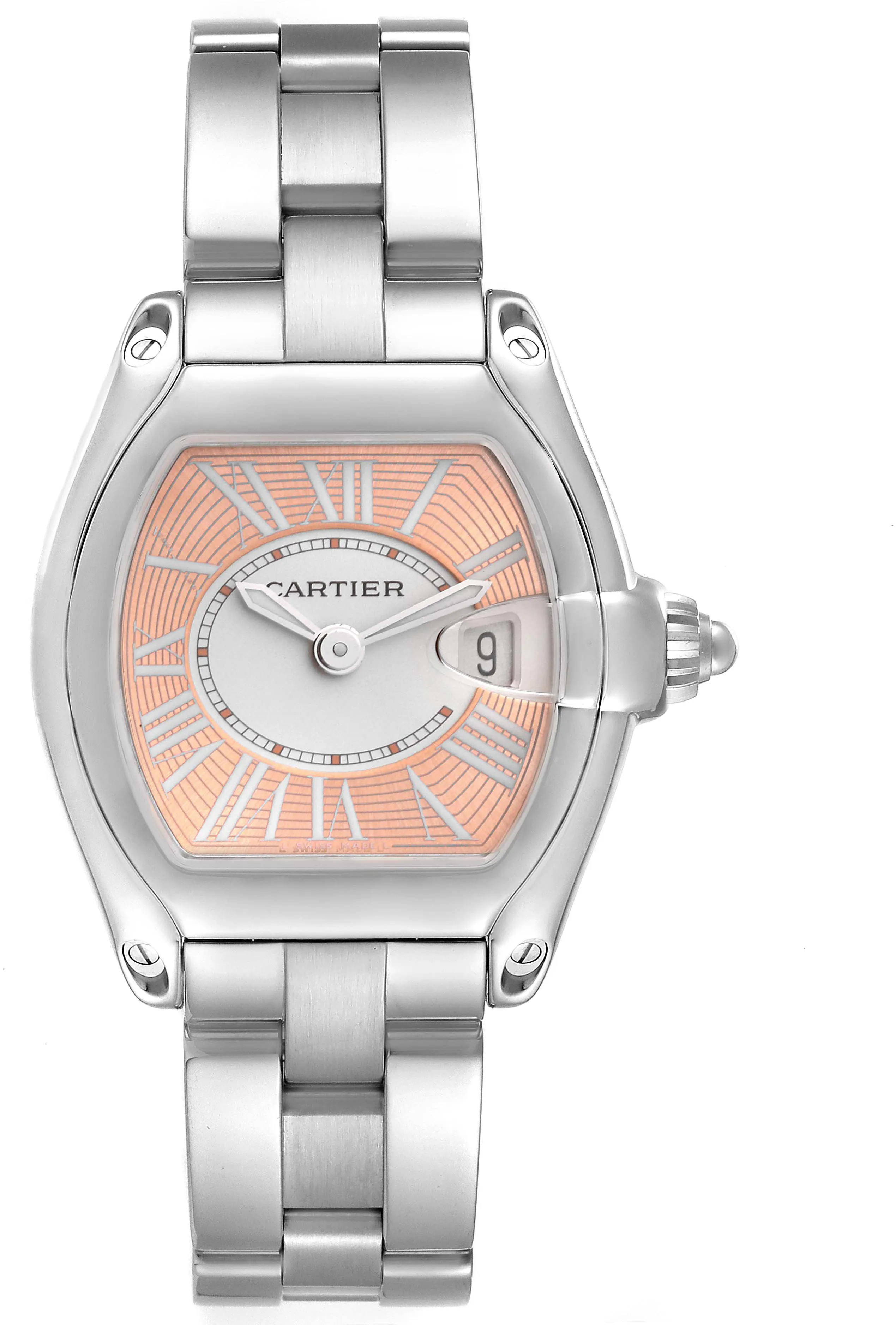 Cartier Roadster W62054V3 36mm Stainless steel •