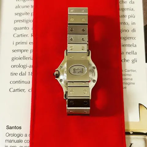 Cartier Santos 2965 30mm Stainless steel White 7