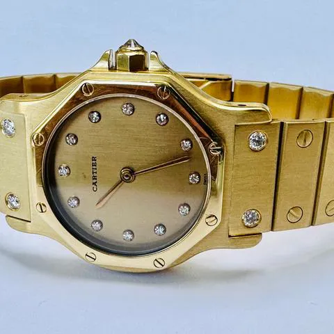 Cartier Santos 2965 30mm Yellow gold Gold