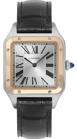 Cartier Santos Dumont W2SA0011 43.5mm Stainless steel Silver