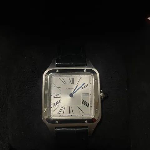 Cartier Santos Dumont WSSA0022 43.5mm Stainless steel Silver 4