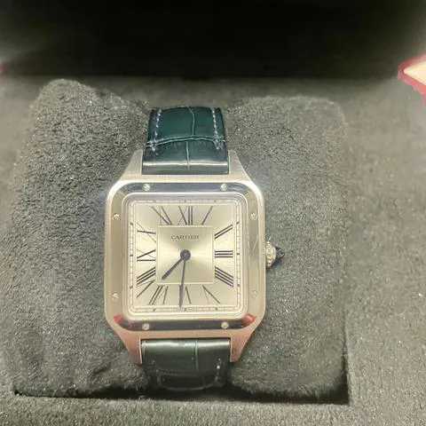 Cartier Santos Dumont WSSA0022 43.5mm Stainless steel Silver 1