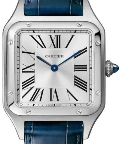 Cartier Santos Dumont WSSA0022 43.5mm Stainless steel Silver