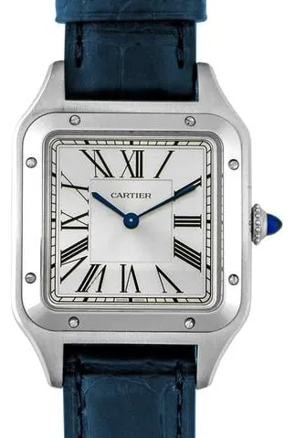 Cartier Santos Dumont WSSA0022 43.5mm Stainless steel Silver