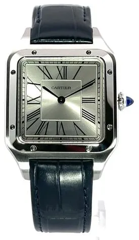 Cartier Santos Dumont WSSA0022 43.5mm Stainless steel Silver