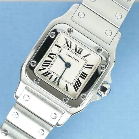 Cartier Santos W20056D6 24mm Stainless steel Silver