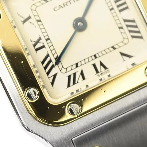 Cartier Santos W20012C4 24mm Yellow gold and Stainless steel White 13