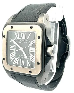 Cartier Santos W2020010 38mm Stainless steel Black 3