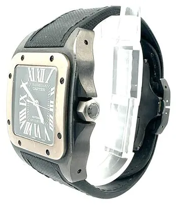 Cartier Santos W2020010 38mm Stainless steel Black 7