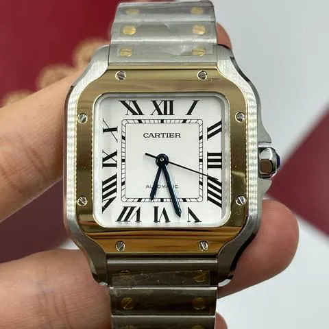 Cartier Santos W2SA0016 35mm Stainless steel Silver