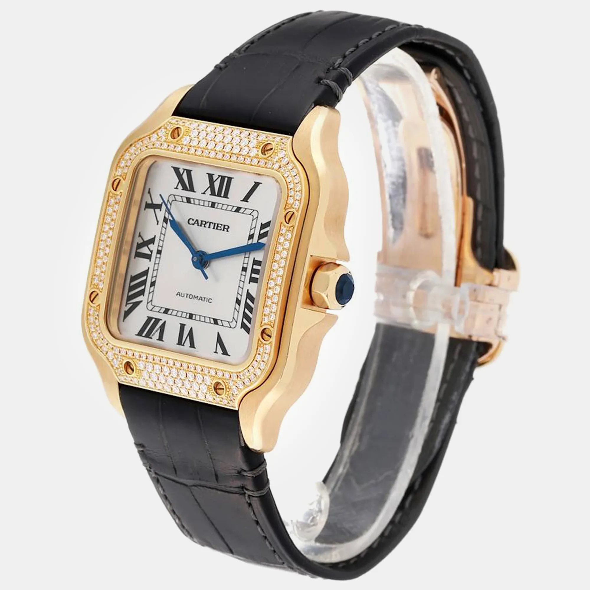 Cartier Santos 35mm Yellow gold 7