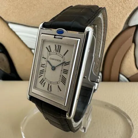 Cartier Tank 2390 25mm Stainless steel Silver 14