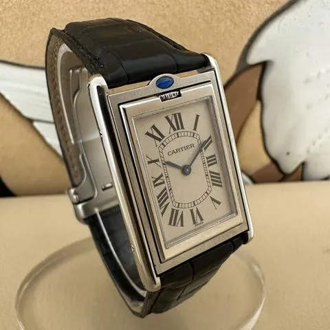 Cartier Tank 2390 25mm Stainless steel Silver 3