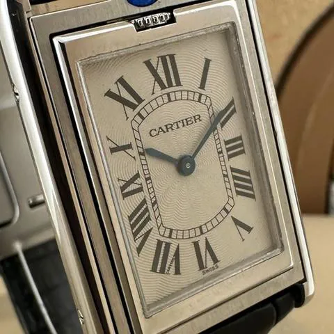 Cartier Tank 2390 25mm Stainless steel Silver 8