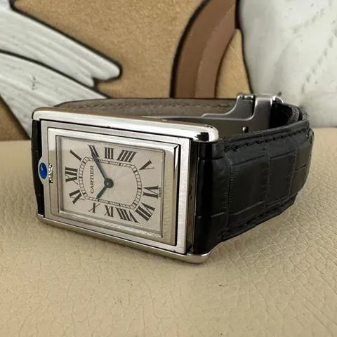 Cartier Tank 2390 25mm Stainless steel Silver 2