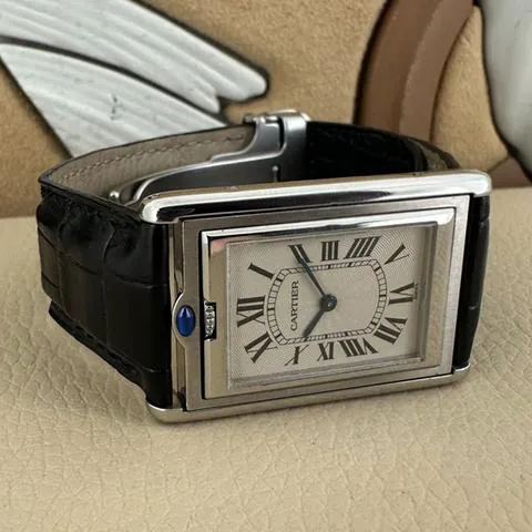 Cartier Tank 2390 25mm Stainless steel Silver 4