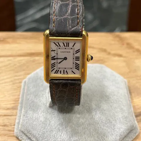 Cartier Tank 2743 nullmm Yellow gold White