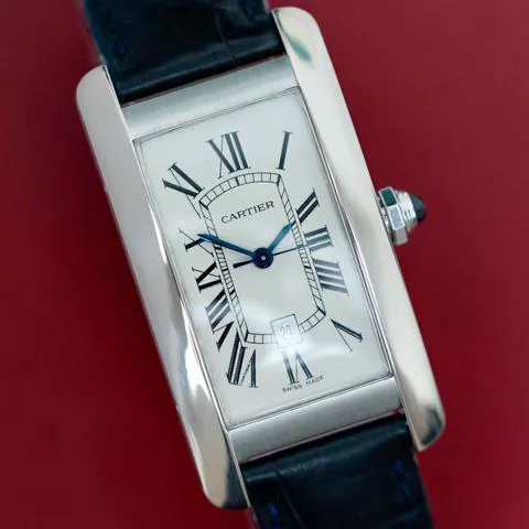 Cartier Tank Américaine 2490 White gold White