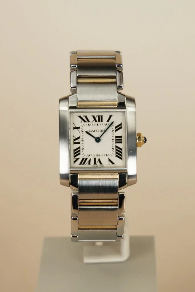 Cartier Tank Française 2301 27mm White