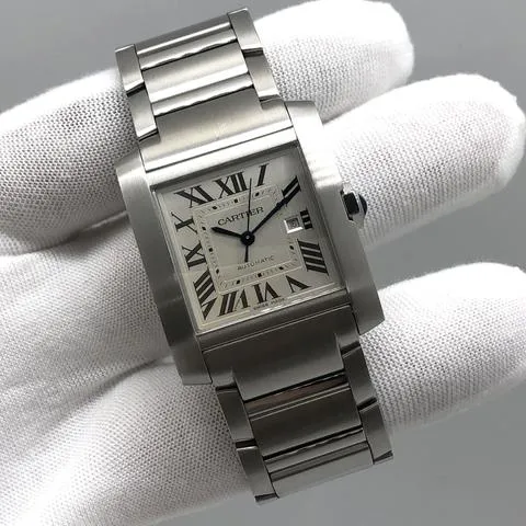 Cartier Tank Française WSTA0067 36.5mm Stainless steel Silver