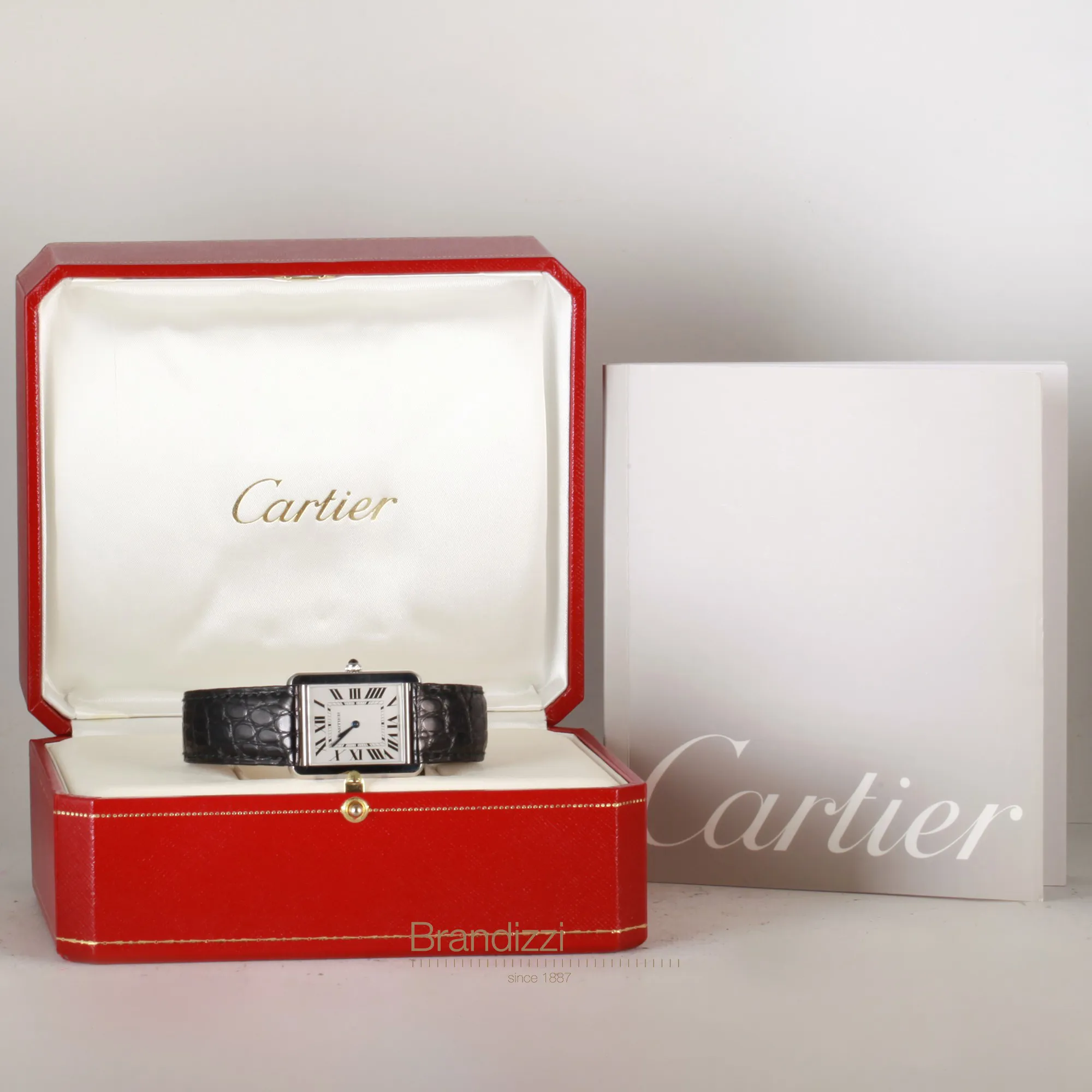 Cartier Tank Solo 2715 27mm Stainless steel 1